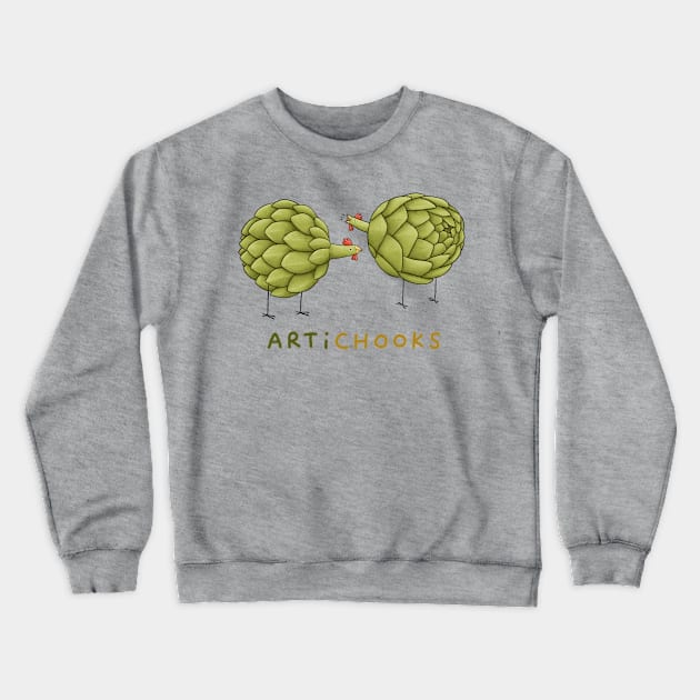 Artichooks Crewneck Sweatshirt by Sophie Corrigan